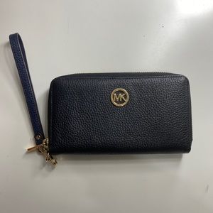 Michael Kors Black Wristlet/Wallet